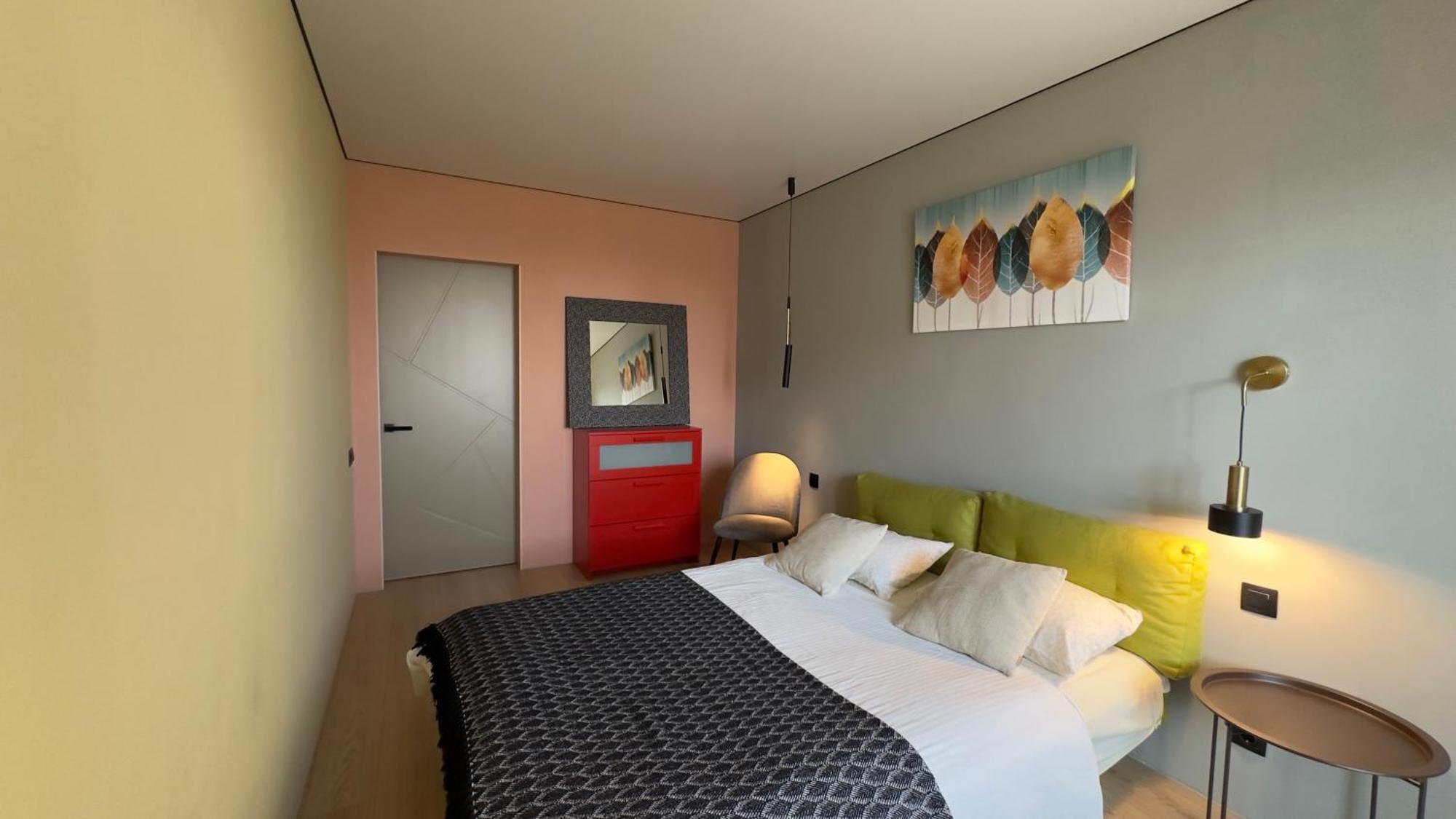 2 Room Modern Apartment View Dnipro Exterior foto